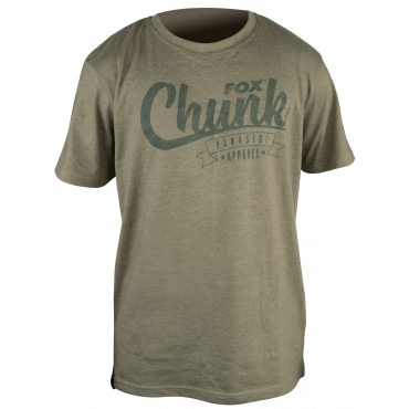 Fox CHUNK Stonewash T-Shirt Marl Olive - S