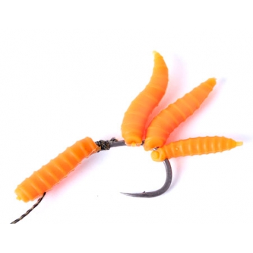 Korum Fluoro Maggots - Yellow/Orange