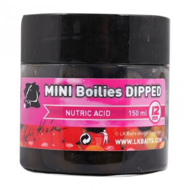 LK Baits Mini Boilies Nutric Acid 12mm 150ml