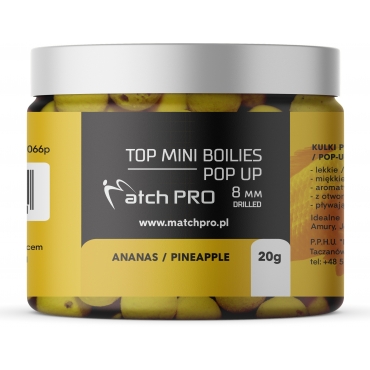 Match Pro Top Boilies Pop-up Pineapple 8mm