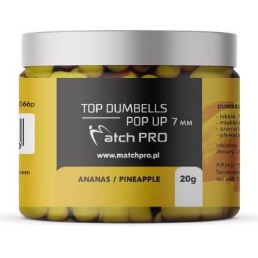 Match Pro Top Dumbells Pop-up Pineapple 7mm