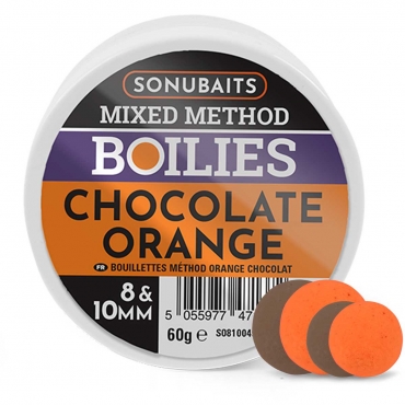 Sonubaits Mixed Method Boilies Chocolate Orange