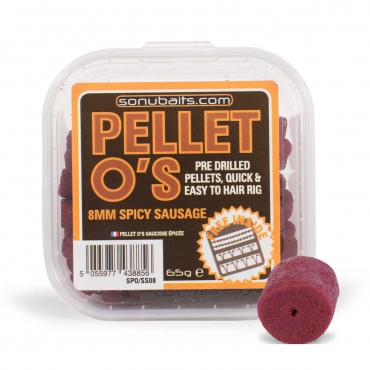 Sonubaits Pellet O's 8mm Spicy Sausage