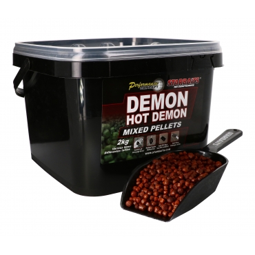Starbaits Demon Hot Demon Pellet Mixed 2kg