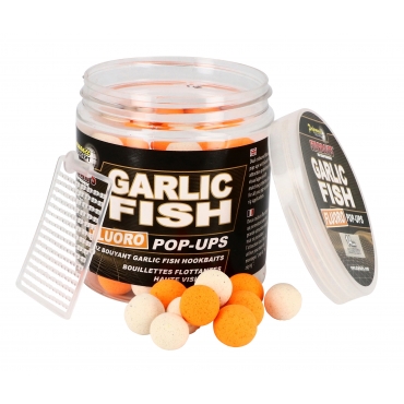 Starbaits Garlic Fish Fluoro Pop-Up 14mm