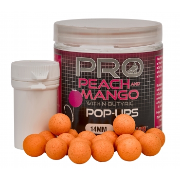 Starbaits Probiotic Peach & Mango Pop Ups - 14mm