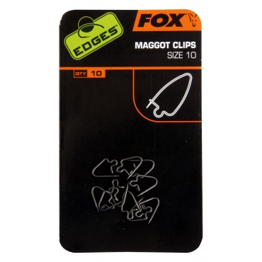 Fox Edges Maggot Clips Size 10