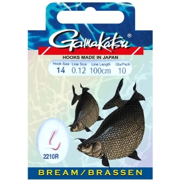 Gamakatsu Bream LS-2210 Size 12 - 0.14mm - 100cm