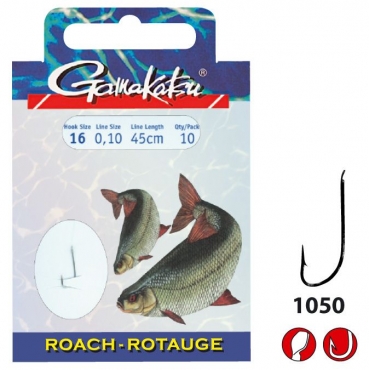 Gamakatsu Roach LS-1050 Size 18 - 0.10mm - 70cm