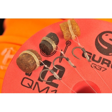 Guru Bait Bands QM1 Ready Rig Hook Size 14 - 15'' - 38cm