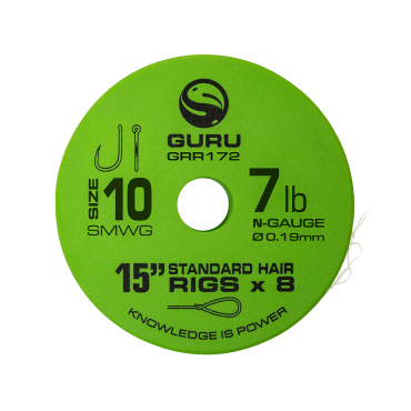 Guru SMWG Standard Hair 15" Size 10 - 0.19mm