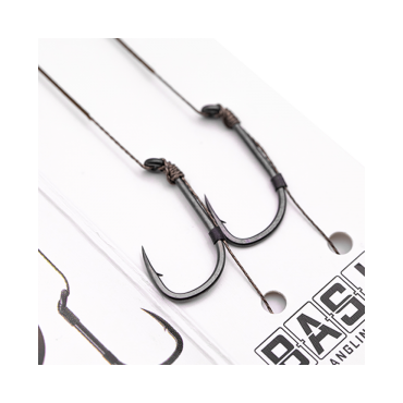 Korda Basix Hair Rigs Wide Gape 4 25lb