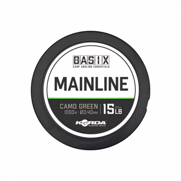 Korda Basix Main Line 15lb 0.40mm 1000m