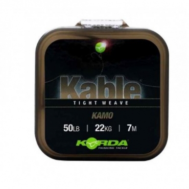 Korda Kable Tight Weave 7m Kamo