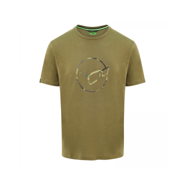 Korda LE Distressed Logo Tee Olive M