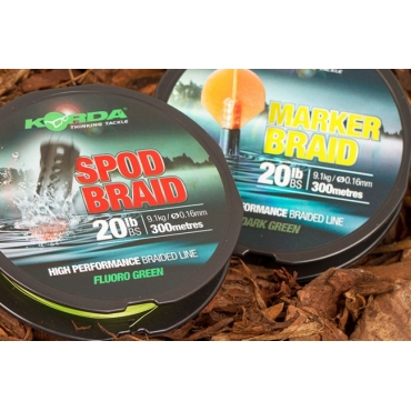 Korda Marker Braid 20 lb - 300 m