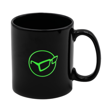 Korda Mug Glasses Logo Black