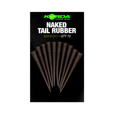 Korda Naked Tail Rubber Weed/Silt