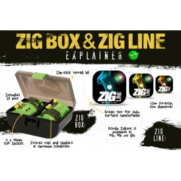 Korda Zig Line - 7lb 100m
