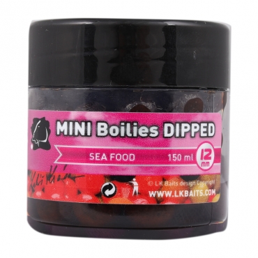 LK Baits Mini Boilies Sea Food 12mm 150ml