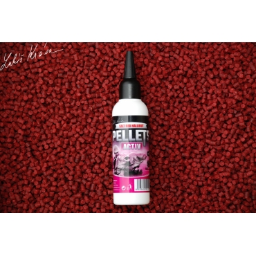 LK Baits Pellet Activ Salt Red Hallibut 100ml