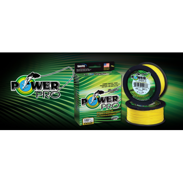 Power Pro Hi-Vis Yellow 275m - 0,19mm - 13kg Spod