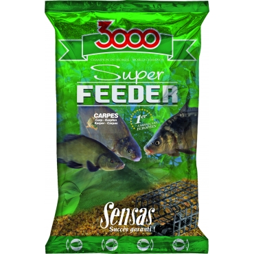 Sensas 3000 Zanęta Super Feeder Carpe 1kg