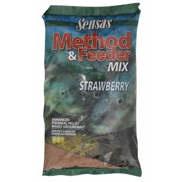 Sensas Method Mix Strawberry 1kg