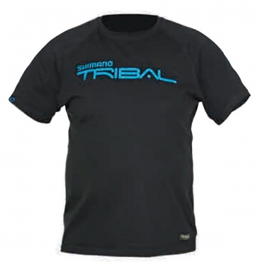 Shimano Tribal Tactical Wear Black T-Shirt - L