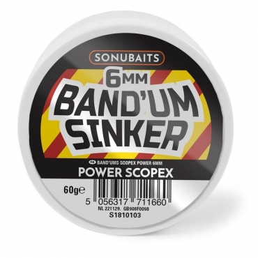Sonubaits Band'ums Sinkers 6mm Power Scopex