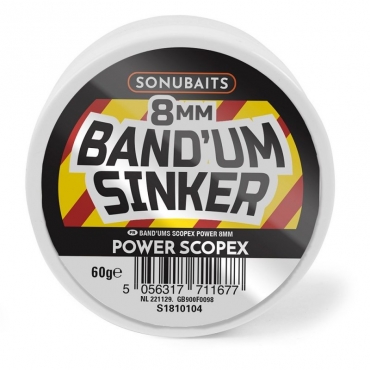 Sonubaits Band'ums Sinkers 8mm Power Scopex