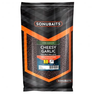 Sonubaits Cheesy Garlic Halibut Pellets 3mm 900g