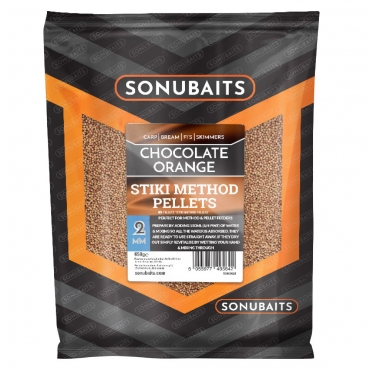 Sonubaits Chocolate Orange Stiki Method Pellets 2mm