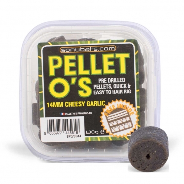 Sonubaits Pellet O's 14mm - Cheesy Garlic