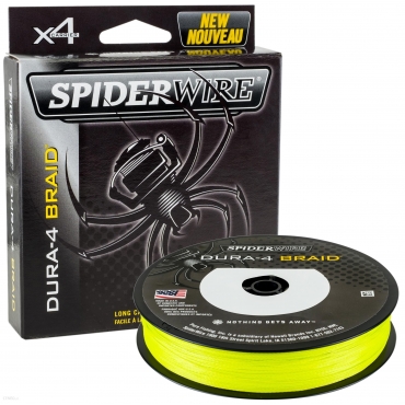 Spiderwire Dura 4 Braid 0.10mm 300m Yellow