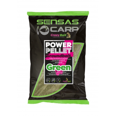 Sensas Zanęta Power Pellet Plus Green 2kg