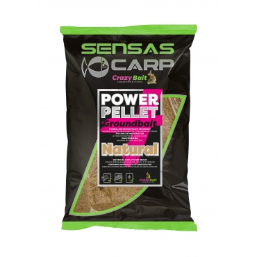 Sensas Zanęta Power Pellet Plus Natural 2kg