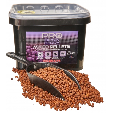 Starbaits Blackberry Pellets Mixed 2kg