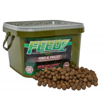 Starbaits Feedz Fish & Hemp Pellets 20mm 1.8kg