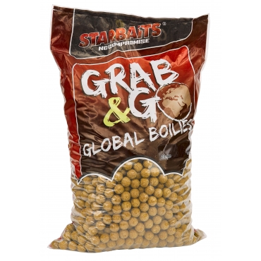 Starbaits Grab & Go Garlic Boilies 20mm 10kg