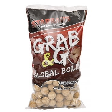 Starbaits Grab & Go Garlic Boilies 20mm 1kg
