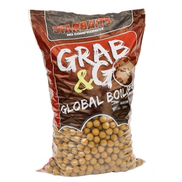 Starbaits Grab & Go Sweet Corn Boilies 20mm 10kg