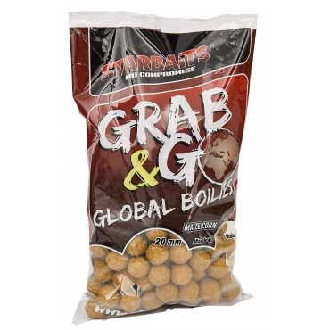 Starbaits Grab & Go Sweet Corn Boilies 24mm 1kg