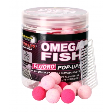 Starbaits Omega Fish Fluoro 14mm Pop-up