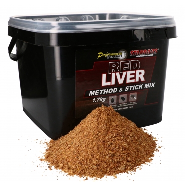 Starbaits Red Liver Method & Stix Mix 1.7kg