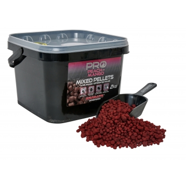 Starbaits Probiotic Peach & Mango Pellet Mixed 2kg