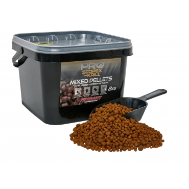 Starbaits Probiotic Scopex Krill Pellet Mixed 2kg