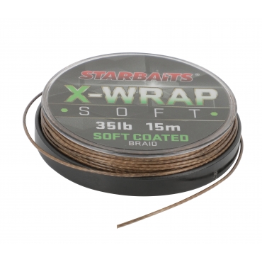 Starbaits X Wrap Soft Coated Braid 35lb 20m