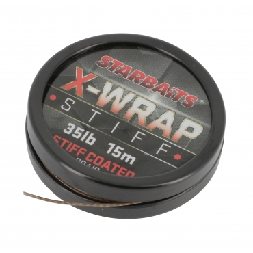 Starbaits X Wrap Stiff Coated Braid 35lb 20m