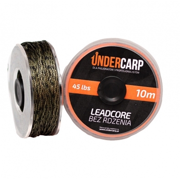 Under Carp Leadcore Bez Rdzenia 10m/45lbs – Zielony